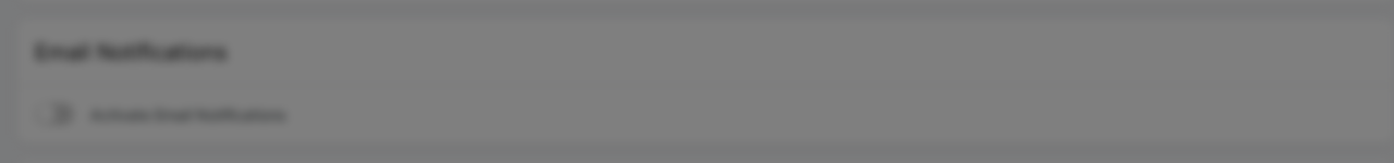 ShipBoss Email Notifications section with activation toggle